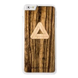 CASE WOODEN SMARTWOODS TRIANGLE CLEAR IPHONE 6 PLUS / 6S PLUS