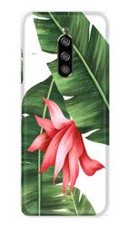 CASEGADGET CASE OVERPRINT FERN AND FLOWER SONY XPERIA 1