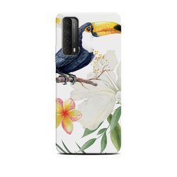CASEGADGET CASE OVERPRINT TOUCAN AND LEAVES HUAWEI P SMART 2021