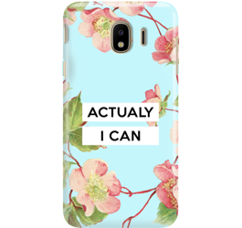 FUNNY CASE ACTUALY I CAN OVERPRINT SAMSUNG GALAXY J4 2018