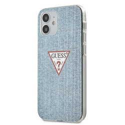 GUESS GUHCP12SPCUJULLB IPHONE 12 MINI 5.4 "BLUE/LIGHT BLUE HARDCASE JEANS COLLECTION