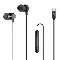 REMAX METAL WIRED EARPHONE FOR TYPE-C BLACK (RM-560)