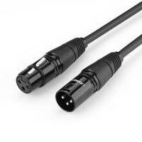 UGREEN EXTENSION AUDIO CABLE MICROPHONE CABLE MICROPHONE XLR (FEMALE) - XLR (MALE) 1M (AV130)