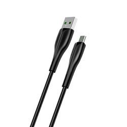 USAMS CABLE U38 MICROUSB 4A FAST CHARGE FOR OPPO 1M BLACK