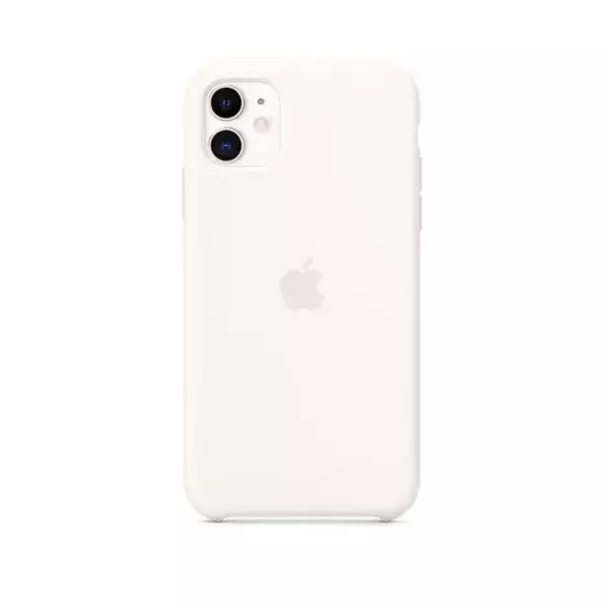 APPLE SILICONE CASE MWVX2ZM/A IPHONE 11 WHITE WITHOUT PACKAGING