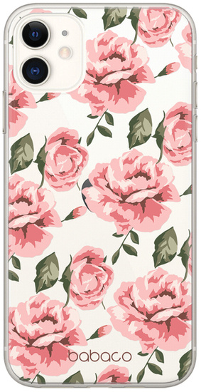 CASE OVERPRINT BABACO FLOWERS 013 SAMSUNG GALAXY A32 5G TRANSPARENT