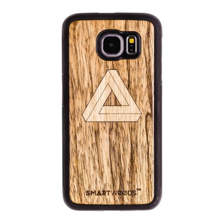 CASE WOODEN SMARTWOODS TRIANGLE SAMSUNG S6 EDGE