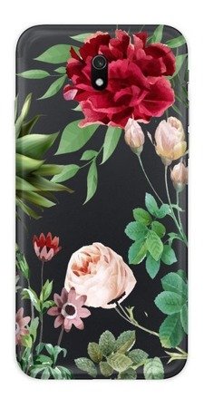 CASEGADGET CASE OVERPRINT RED ROSE AND LEAVES XIAOMI REDMI 8A