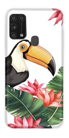 CASEGADGET CASE OVERPRINT TOUCAN AND LEAVES SAMSUNG GALAXY M31