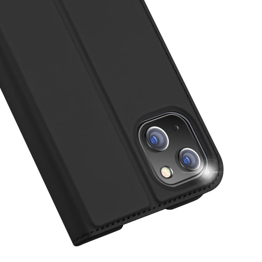 DUX DUCIS SKIN PRO HOLSTER FLIP COVER FOR IPHONE 14 MAX BLACK