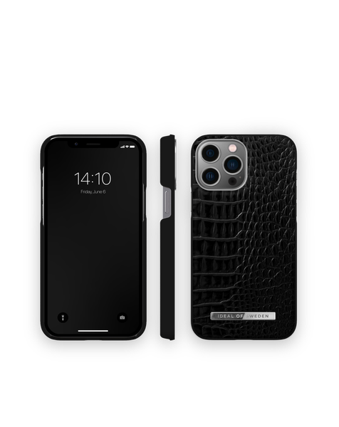 IDEAL OF SWEDEN IDACSS21-I2167-306 IPHONE 13 PRO MAX NEO NOIR CROCO SILVER