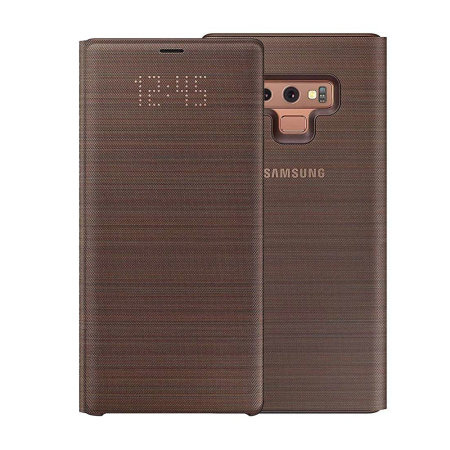 SAMSUNG LED VIEW COVER EF-NN960PAEGWW GALAXY NOTE 9 BROWN