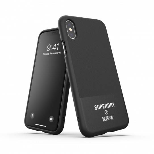 SUPERDRY MULDED CASE CANVAS IPHONE X / XS BLACK