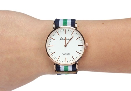 WATCH BLUE - GREEN WHITE PERFECT GIFT (16)