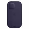 APPLE LEATHER SLEEVE CASE DEEP VIOLET IPHONE 12 / 12 PRO OPEN PACKAGE