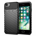 THUNDER CASE FLEXIBLE ARMORED COVER FOR IPHONE SE 2022 / SE 2020 / IPHONE 8 / IPHONE 7 BLACK
