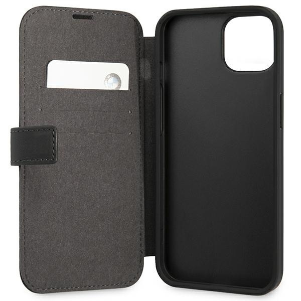 Etui BMW Signature na iPhone 13 mini - czarne