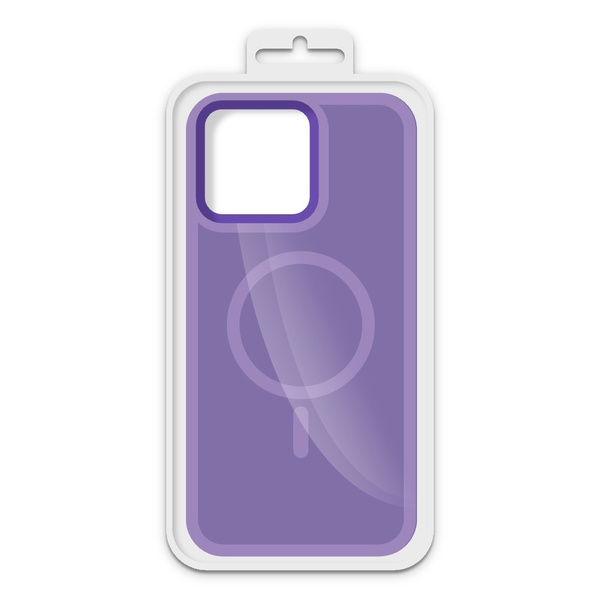 CASE MAT MAGSAFE DO APPLE IPHONE 12 PRO FIOLETOWY BOX