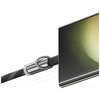 Smycz do telefonu z kablem do ładowania  Usams SJ745 60W USB-C do USB-C 1.2m niebieski