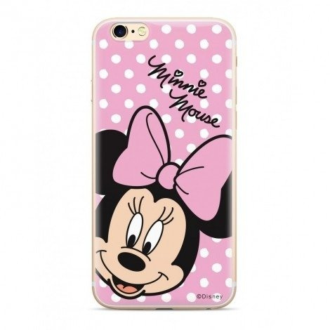 DISNEY ETUI NADRUK MINNIE 008 HUAWEI Y6p RÓŻOWY