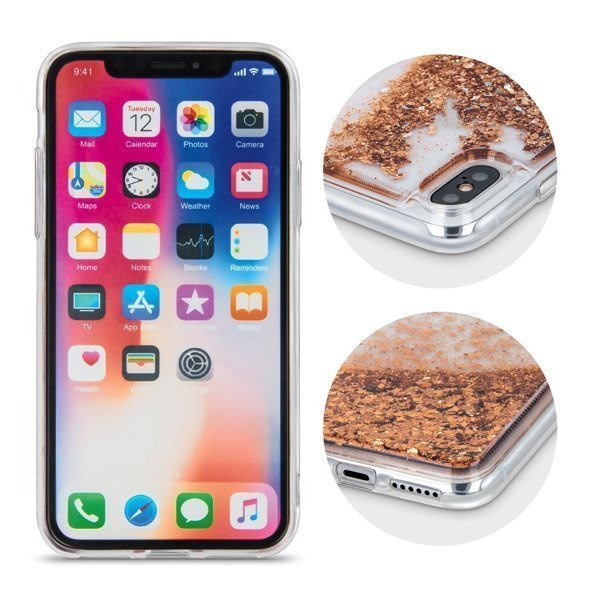 CASE LIQUID GLITTER TPU IPHONE 11 PRO GOLD