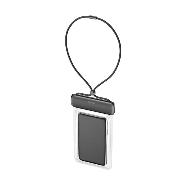 Baseus universal waterproof cover phone case (max 7.2'') for swimming pool IPX8 black (ACFSD-DG1)