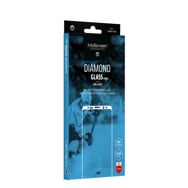 MyScreen DIAMOND GLASS edge Full Glue Black Oppo Reno7 4G/5G
