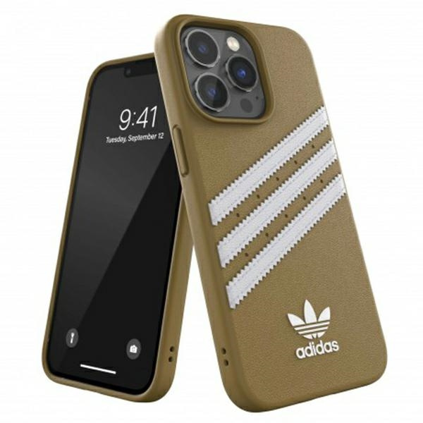 Adidas OR Moulded PU iPhone 13 Pro / 136,1" beżowo-złoty/beige-gold 47806