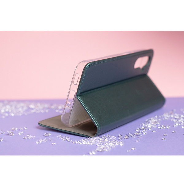 Etui Smart Magnetic do Oppo A57 4G / A57 5G / A57s ciemnozielone
