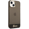 Guess GUHCP14MHGCOK iPhone 14 Plus / 15 Plus 6.7" czarny/black hardcase Translucent