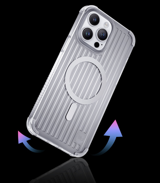 Kingxbar PQY Go Out Series magnetic case for iPhone 14 Plus MagSafe black