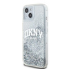 DKNY DKHCP15SLBNAET iPhone 15 / 14 / 136.1" biały/white hardcase Liquid Glitter Big Logo