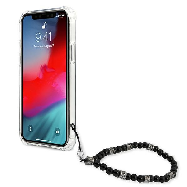 Guess GUHCP12LKPSBK iPhone 12 Pro Max6,7"  Transparent hardcase Black Pearl