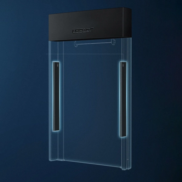 Ugreen kieszeń obudowa dysku SSD / HDD 2.5'' USB 3.0 SATA czarna (CM237)