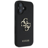 Etui Guess Grained Big 4G Logo Small     Classic Logo do iPhone 16 czarny