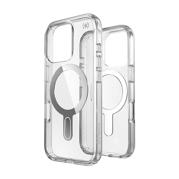 Speck Presidio2 Grip MagSafe with ClickLock Apple iPhone 16 Pro Max Clear Case