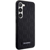 KARL LAGERFELD KLHCS24MSAKLHPK S24+ S926 HARDCASE CZARNY/BLACK SAFFIANO MONO METAL LOGO