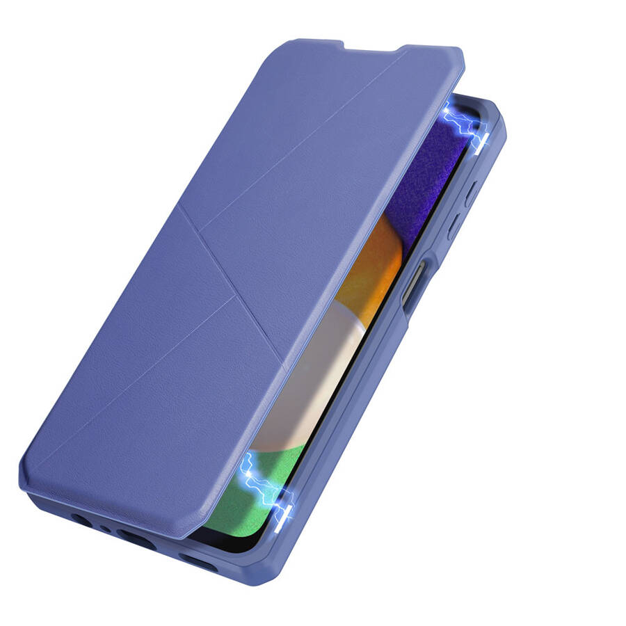 DUX DUCIS Skin X kabura etui pokrowiec z klapką Samsung Galaxy A13 5G niebieski