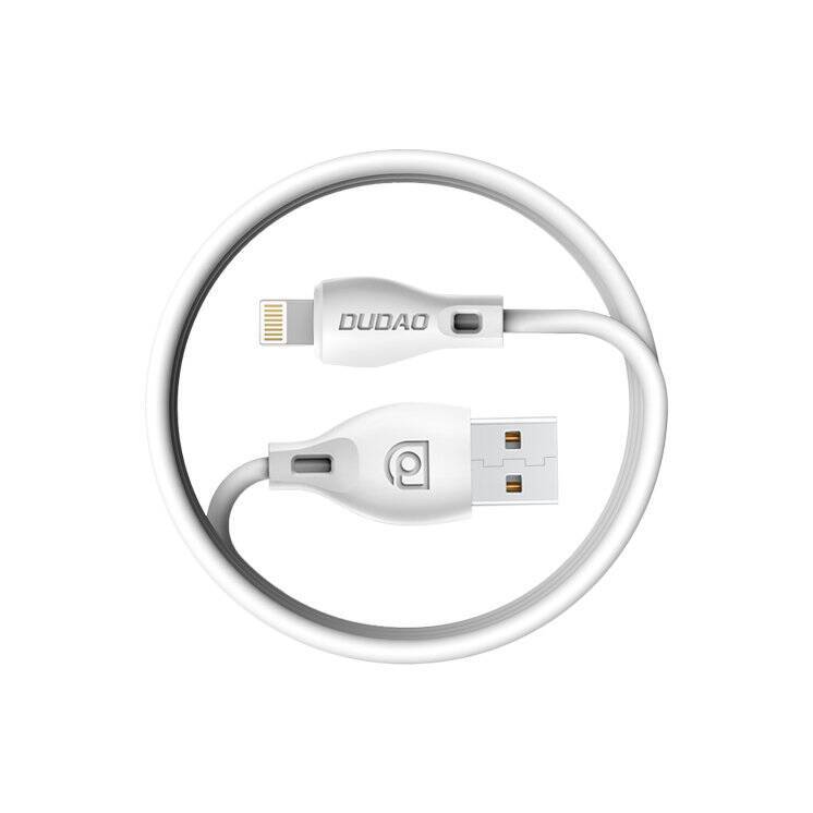 Dudao przewód kabel micro USB 2.4A 2m biały (L4M 2m white)