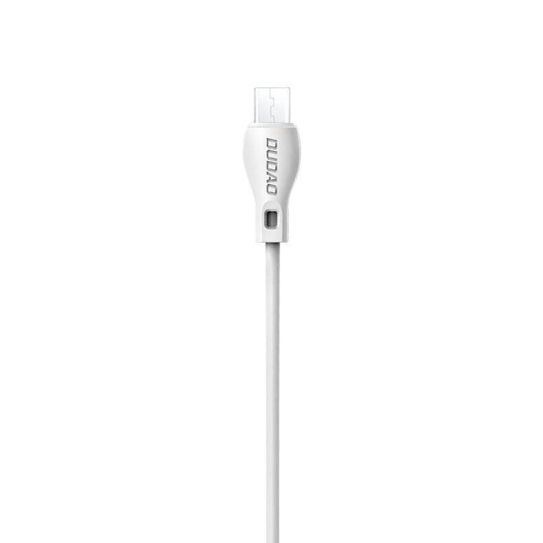 Dudao przewód kabel micro USB 2.4A 2m biały (L4M 2m white)