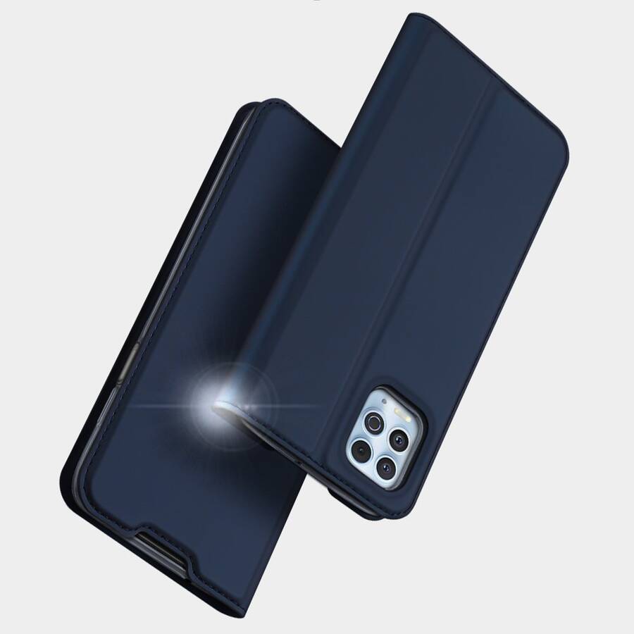 Dux Ducis Skin Pro kabura etui pokrowiec z klapką Motorola Moto G100 / Edge S czarny