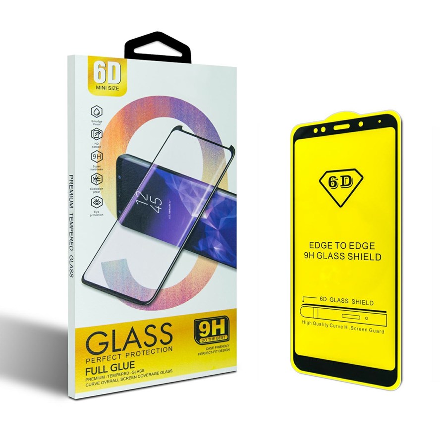 GLASS 6D FULL GLUE OPPO A98 5G BLACK