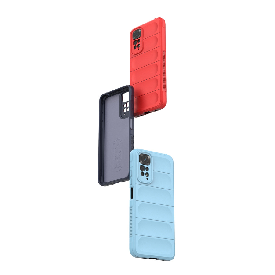 Magic Shield Case etui do Xiaomi Redmi Note 11 elastyczny pancerny pokrowiec czarny