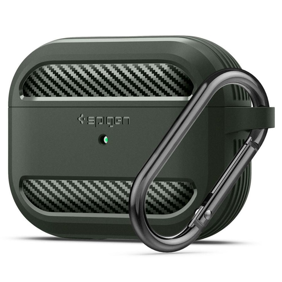 SPIGEN RUGGED ARMOR APPLE AIRPODS PRO 1 MILITARY GREEN