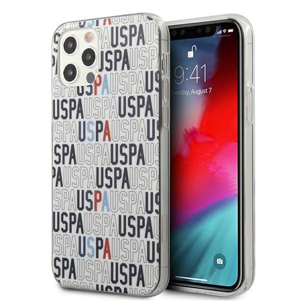 US Polo USHCP12MPCUSPA6 iPhone 12/12 Pro 6,1" biały/white Logo Mania Collection