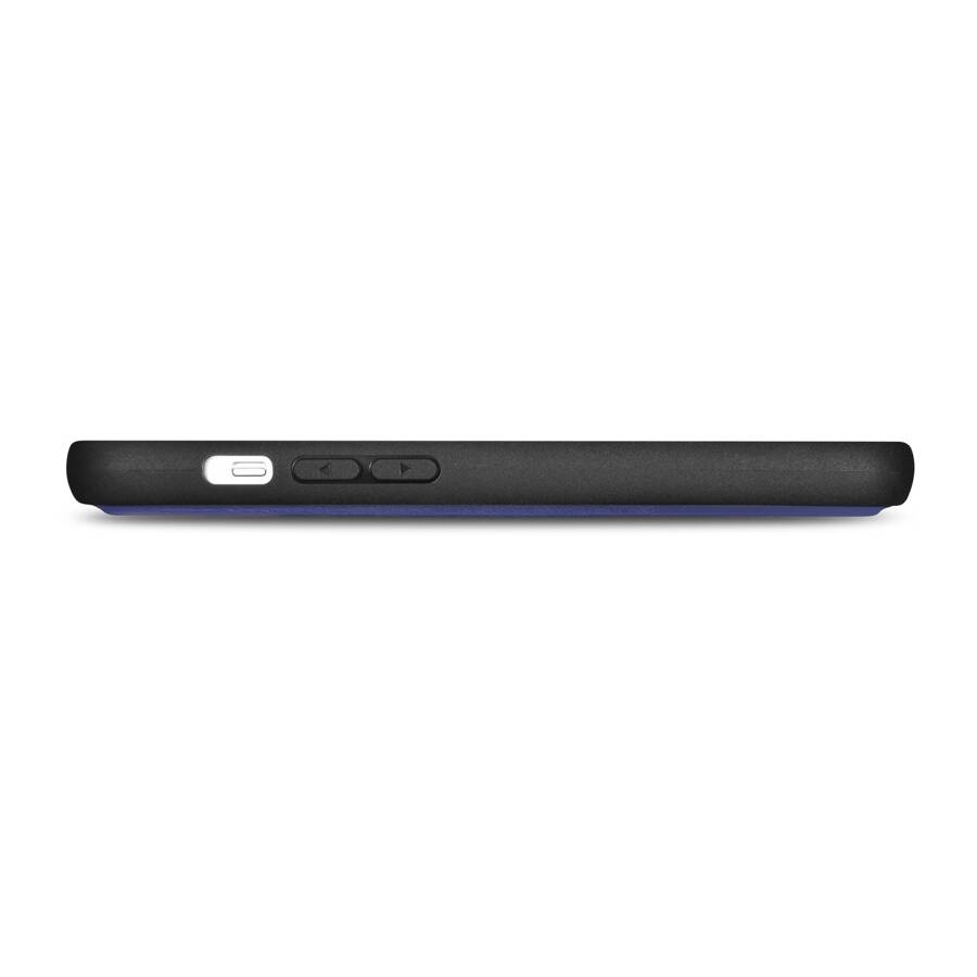 iCarer Wallet Case 2in1 etui iPhone 14 skórzany pokrowiec z klapką Anti-RFID jasnofioletowy (WMI14220725-LP)